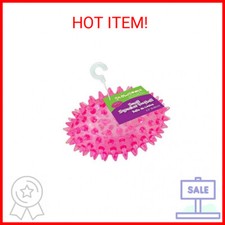 Gnawsome 3.5 Spiky Squeaker Football Dog Toy - Small, Cleans Teeth and Promote