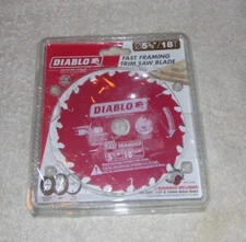 Diablo D053818WMX 5-3/8 in. x 18 Tooth Fast Framing Saw Blade