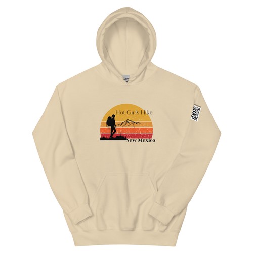 Hot Girls Hike New Mexico Super Soft Unisex Hoodie - Picture 23 of 48