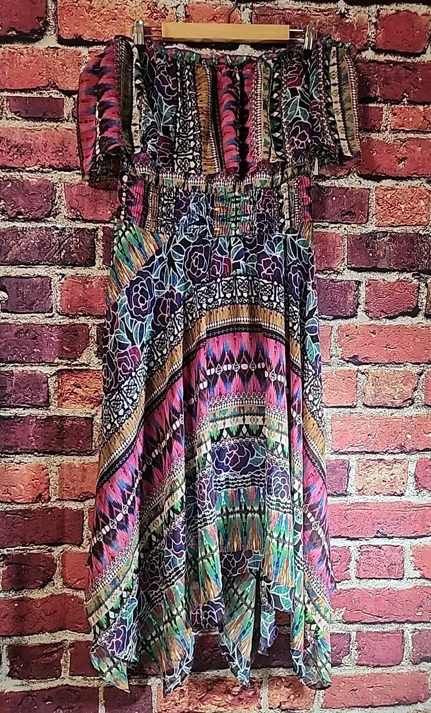 Rabbit Rabbit Rabbit Off Shoulder Midi Dress, Wom… - image 1