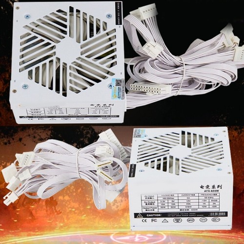 PC 20+4Pin 12V 650W 180-240V Professional E-Sports Video Game Computer Chassis - Photo 5/8