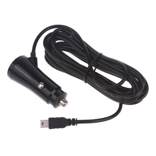 2 Port Car Charger Adapter Double USB Port + Mini USB Cable Cord for Tablet DVR - Picture 1 of 8