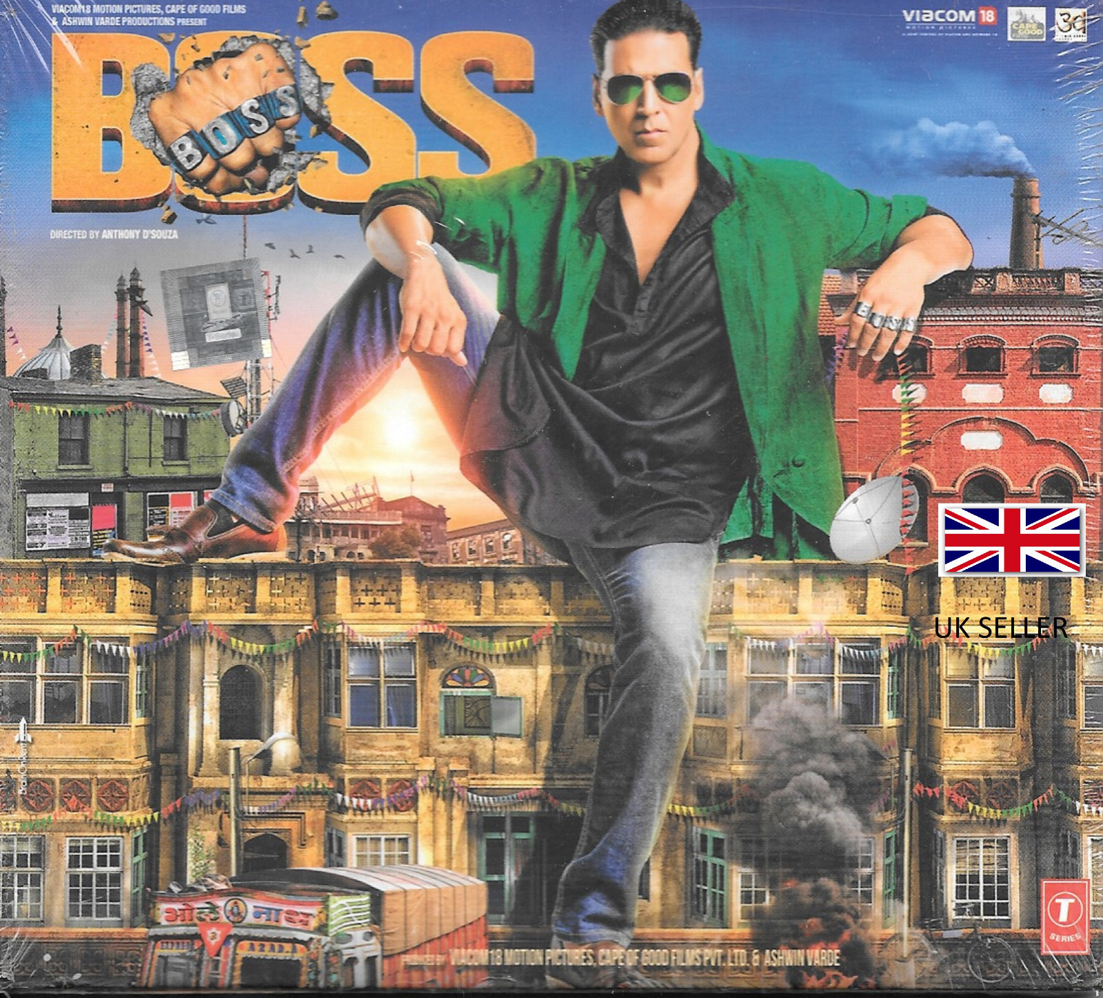 BOSS - NEW BOLLYWOOD SOUND TRACK CD - FREE UK POST