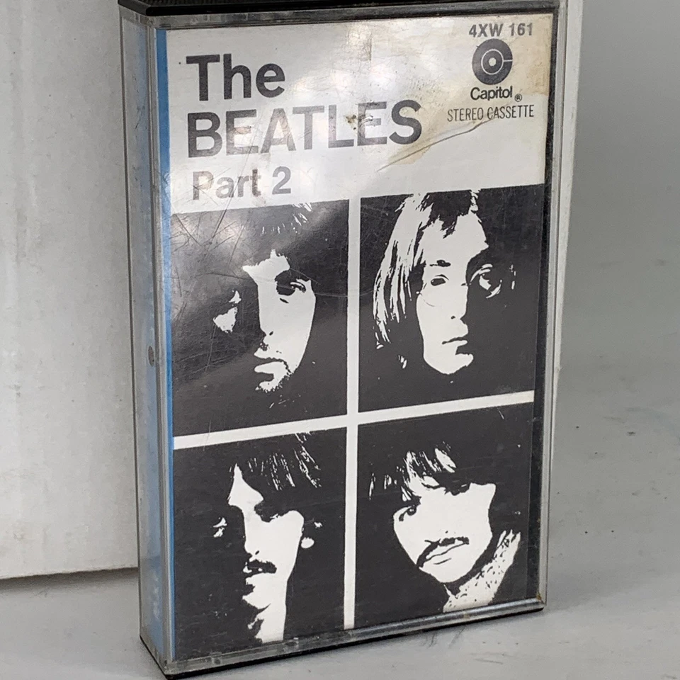 The Beatles - Part 2 (White Album) Capitol Records Canada VTG Cassette Tape - Image 3 of 4