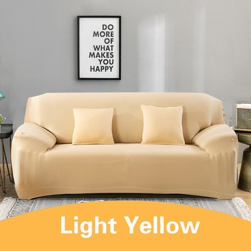 Elastic Stretch Sofa Cover Couch Cover Universal Living Room Sectional Slipcover - Picture 21 of 29