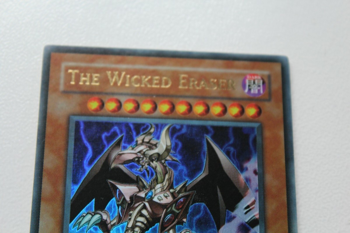 Yugioh Card The Wicked Eraser Ultra Parallel Rare Limited