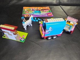 LEGO FRIENDS: Emma's Horse Trailer (3186) - 100% Complete w/Manual, No Box