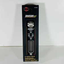 Johnson Digital Sliding T Protractor 8” Bevel 19200800D New Open Box