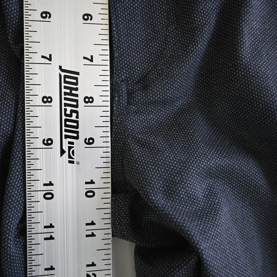 Pantalones informales Brax 36x32 Blue Birdseye Chuck Hi Flex Jersey 5 bolsillos sarga suave Foto 3 de 4