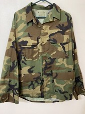 US Army Military Hot Weather Woodland Camo Combat Med. Shirt Hunting