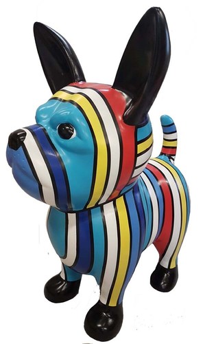 Designer Figur Statue Moderne Figuren Dekoration Hund Garten Skulptur Skulpturen