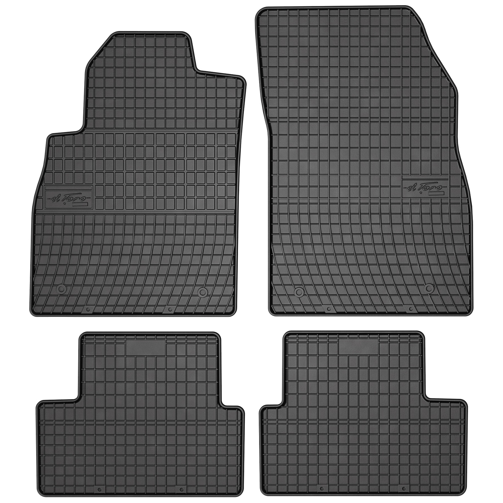 Tapis de sol Chevrolet Cruze I caoutchouc Frogum El Toro accessoires auto 2008-2016