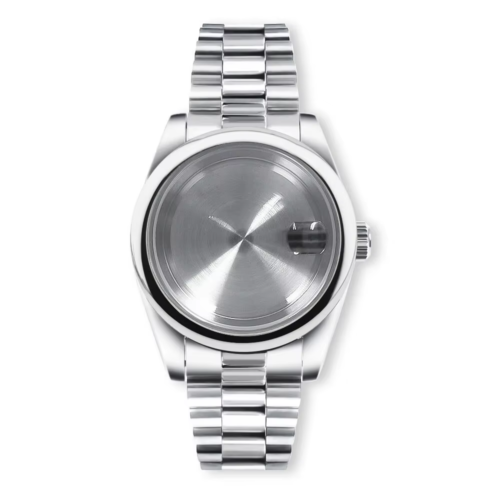36MM/39MM Watch Case Fit NH34 NH35 NH36 ETA2824 Movement Sapphire round Edge 100