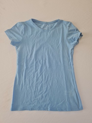 Ladies Tshirt Primark Size 12 Short Sleeve Blue 9125