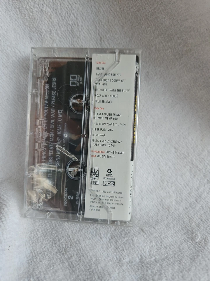 RONNIE MILSAP- True Believer CASSETTE - Image 2 of 3