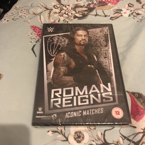 WWE ROMAN REIGNS ICONIC MATCHES DVD BRAY WYATT NEW SEALED WRESTLING