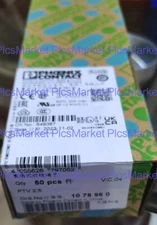 50pcs Phoenix Contact PTV 2,5 1078960 Straight through terminal block