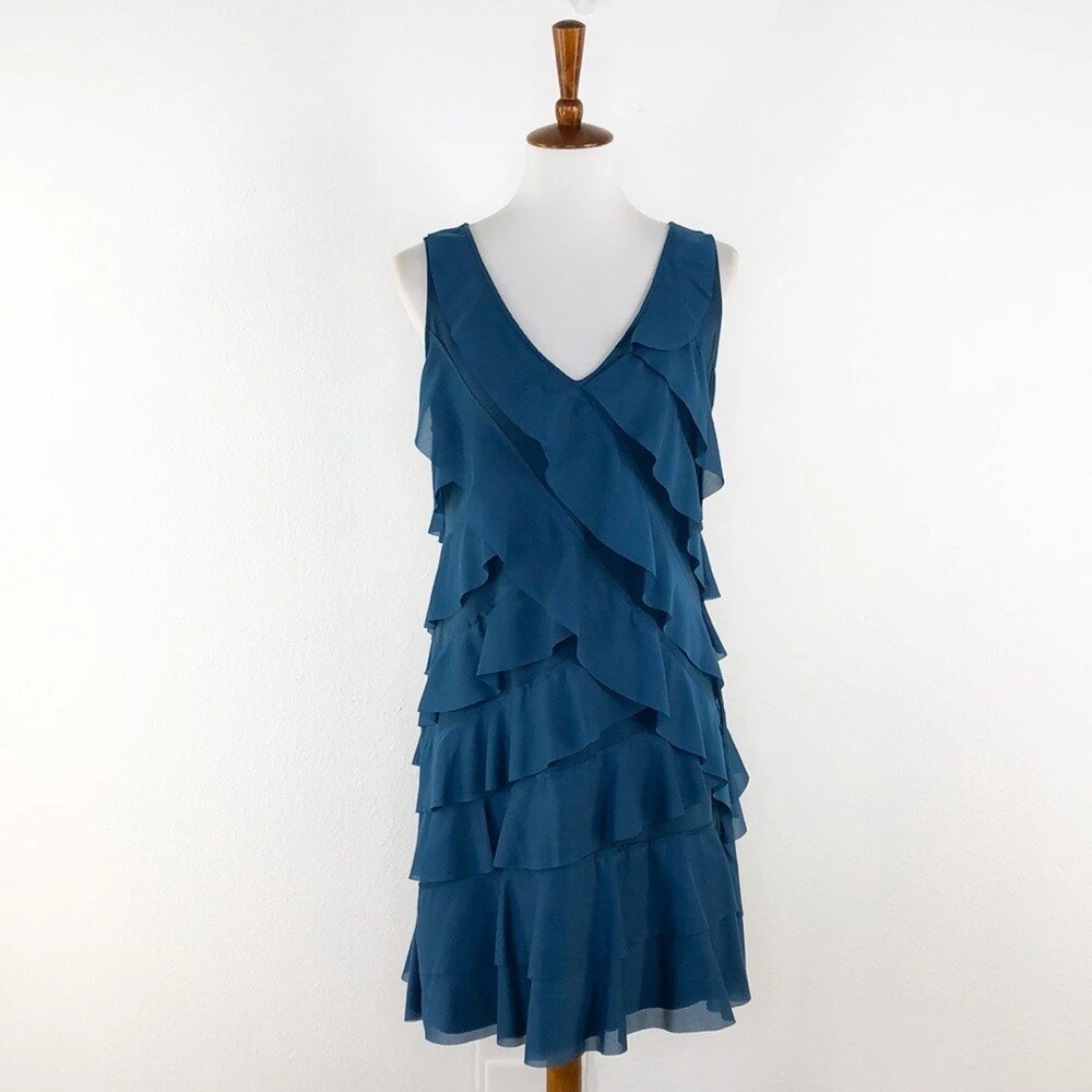 Loft clearance teal dress