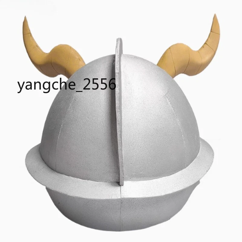 Anime Delicious in Dungeon Dwarfs Senshi of Izganda Cosplay Props Helmet Masks - Image 3 of 4