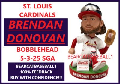 BRENDAN DONOVAN ST. LOUIS CARDINALS BOBBLEHEAD *PRE-SALE* 5-3-25 SGA NIB