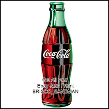 Fridge Fun Refrigerator Magnet COCA COLA Bottle - Version A - Specialty Die Cut