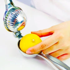 Large Capacity Stainless Steel Lemon Squeezer - Premium Heavy-Duty Juicer