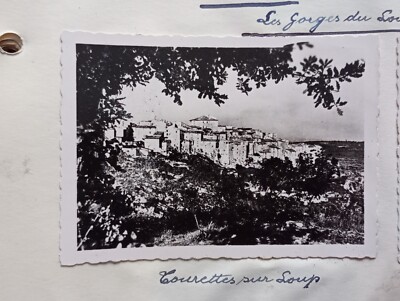 AZ741 Foto um 1953 - Nizza - Les gorges du loup - Tourettes sur loup