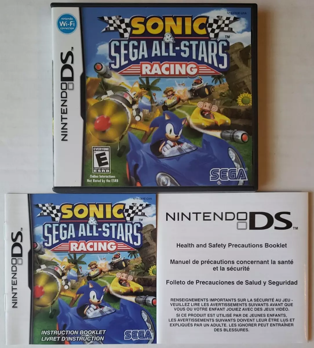 Sonic Classic Collection (Nintendo DS) Original Case & Manual Only