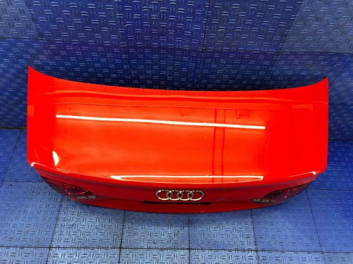 2010-2017 AUDI A5 REAR CONVERTIBLE TRUNK DECK LID MISANO RED (N9PA) OEM - Picture 4 of 13