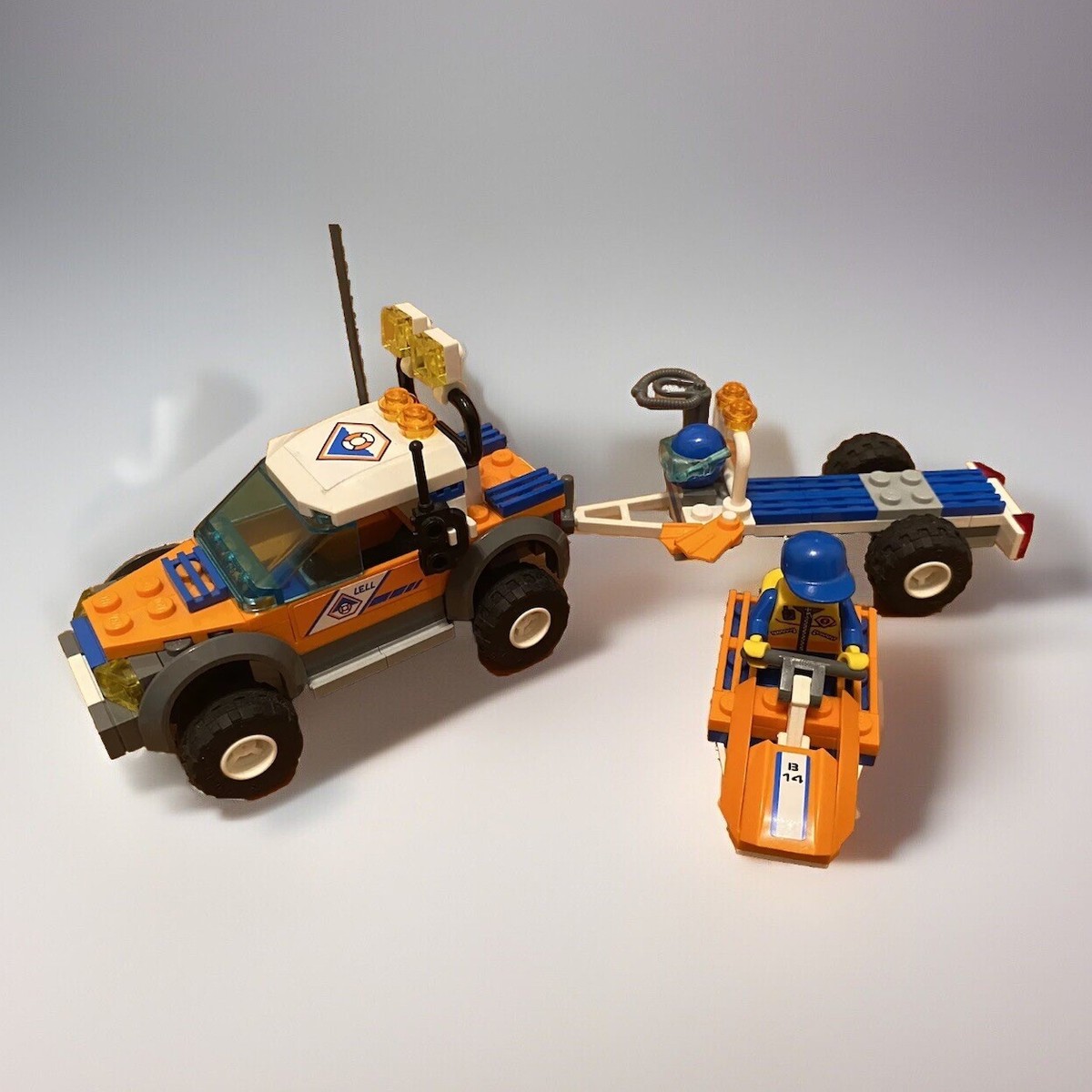 LEGO CITY: Coast Guard 4WD & Jet Scooter (7737), No Instructions