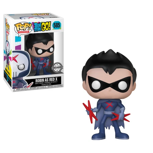 Funko Pop! Vinyl: DC Universe - Robin (as Red X) (Unmasked) - (Exclusive) #585