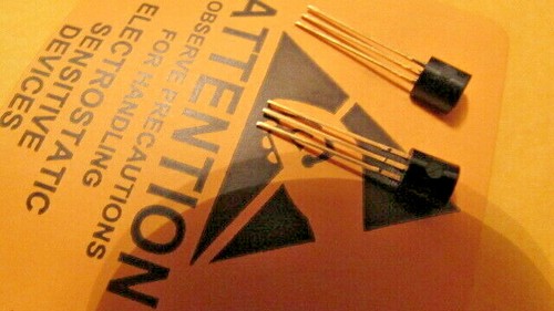 2N4126 Motorola Silicon PNP Transistor Audio Amplifier Switch TO-92 Gold Leads 2 - Picture 6 of 9