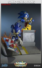 NEW ULTRA RARE SONIC GENERATIONS DIORAMA EXCLUSIVE F4F FIRST FOR FIGURES STATUE