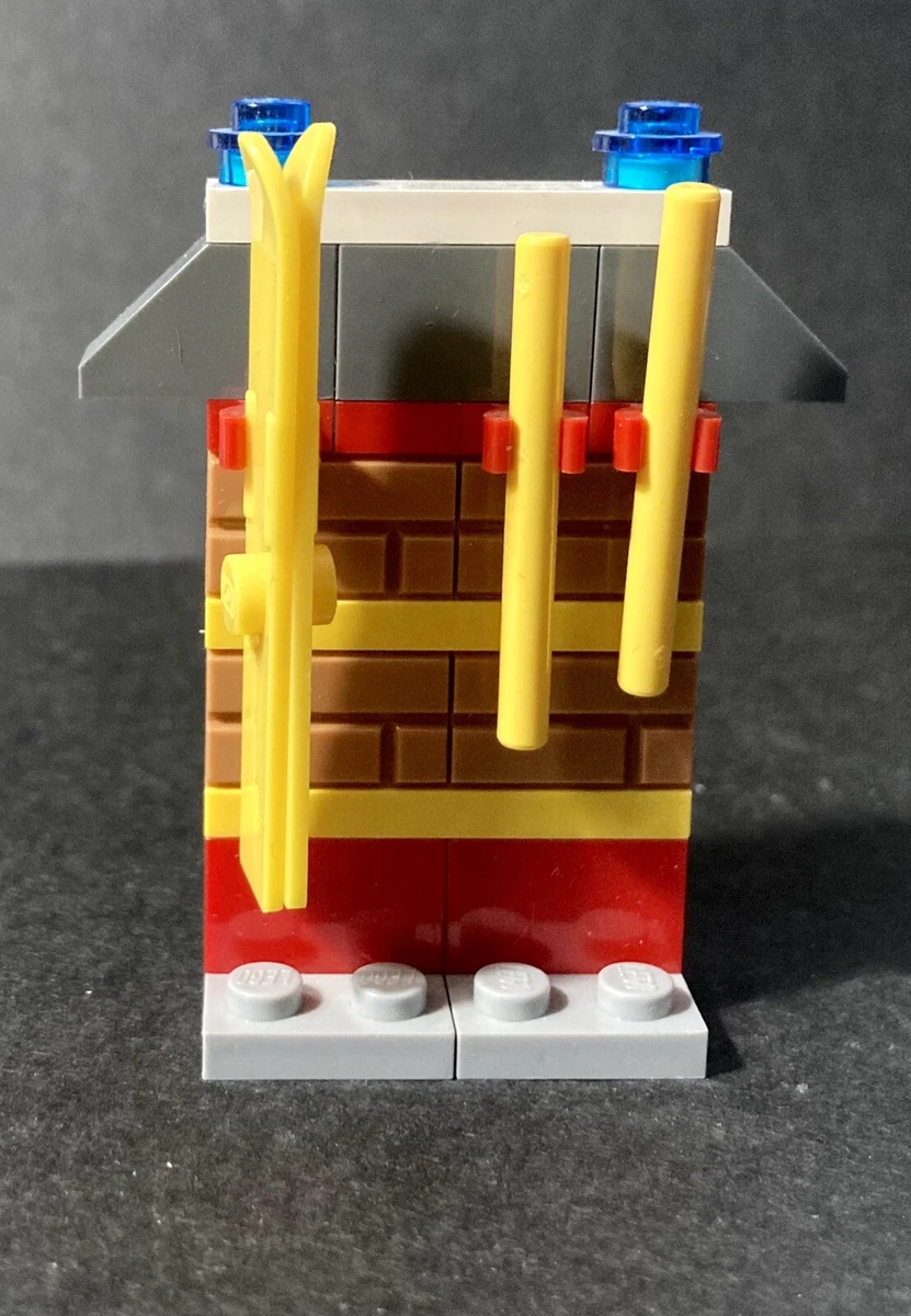 2012 LEGO 4428 City Advent Calendar Day 8 Ski Poles Skies Equipment Storage