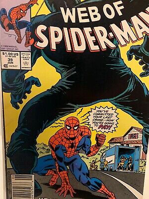 Web of Spider-Man #39 (1988)  Superhéroes, Marvel, Marvel cómics