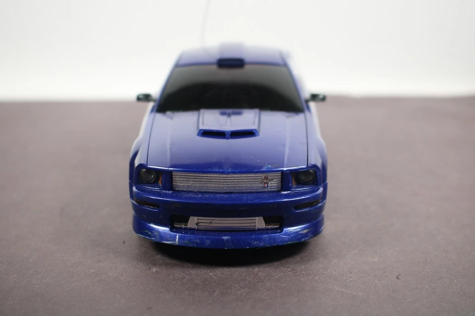 Xmods Street RC Car BLUE Ford Mustang AWD w/Case TESTED WORKS Radio Shack LQQK - Image 2 of 4