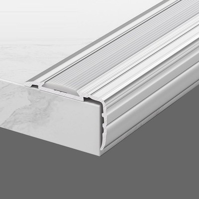 Treppenkanten-Nasenleiste - 900 mm x 43 mm x 28 mm - (1 Stück) Antirutsch Stufenstufe S