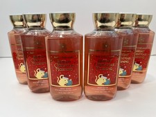 BATH  BODY WORKS BRIGHT CHRISTMAS MORNING LOT OF 6 BODY WASH 10 OZ EACH