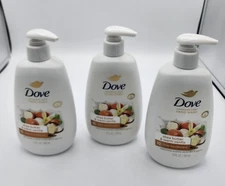 3 pack Dove Advanced Care Shea Butter & Warm Vanilla Hand Wash for Soft 12oz
