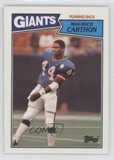 1987 Topps Maurice Carthon #12 1o0