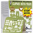 Clothes Moth Traps 6 Pack | Child and Pet Safe | No insecticides | Premium At...
