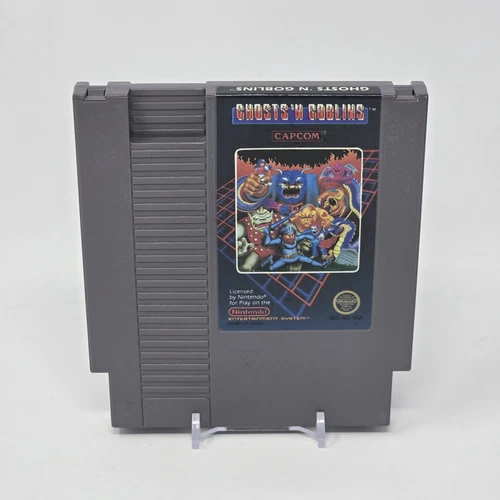 Ghosts 'n Goblins (Nintendo NES) CLEANED & TESTED
