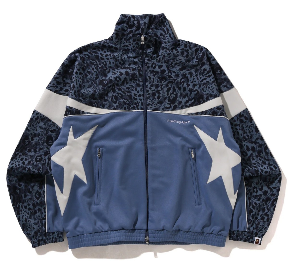 A・BATHING APE アウター L BAPE A Bathing Ape Zip Hoodie L Cotton Multicolor All-Over