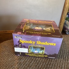 Paper Magic Group Halloween Spooky Shadows Revolving Projection Light New Sealed