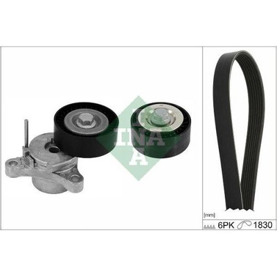 Keilrippenriemensatz Schaeffler Ina 529 0448 10 für Opel Vauxhall