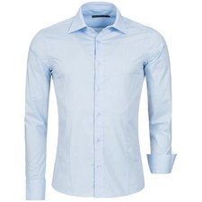 Redbridge men's shirt shirts casual shirt slim fit long sleeve summer shirt fitted