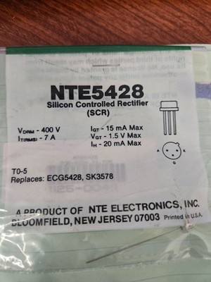 NTE5428 Silicon Controlled Rectifier (SCR)