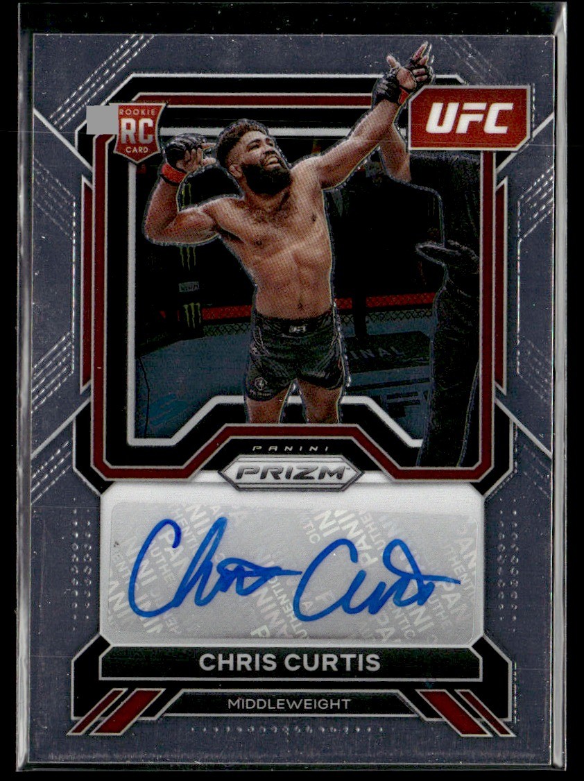 2023 Panini Prizm UFC Chris Curtis Superstar Autographs KT
