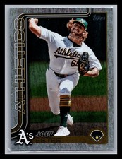 Joey Estes Athletics 2025 Topps #445 Sandglitter