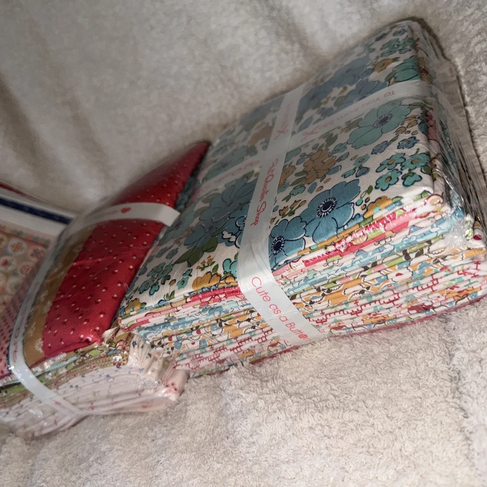 Kit de edredón mercantil de Lori Holt para Riley Blake.  "Completo 88""x88""" Foto 4 de 4